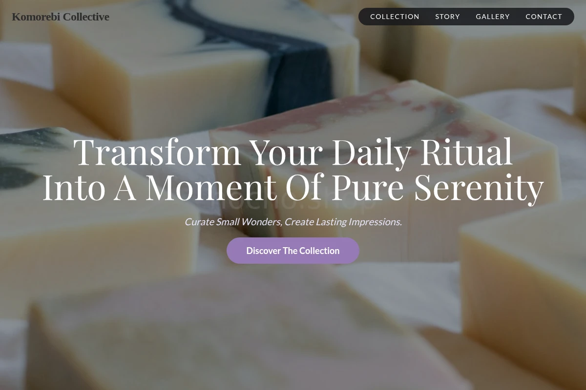 Market Handmade Soap