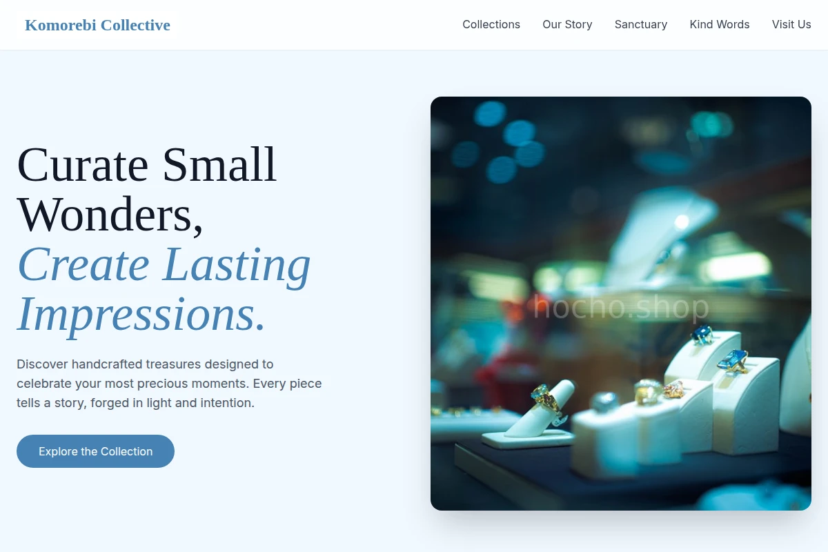 Handmade Jewelry Shop