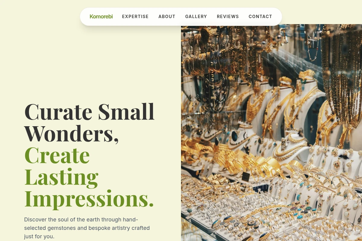 Stone Jewelry Shop